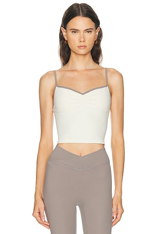 437 The Ballet Tank Top in Cream