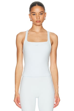 437 The Contour Tank Top in Baby Blue