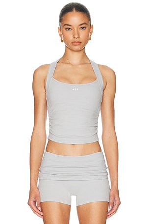 437 The Sculpt Tank Top in Light Grey