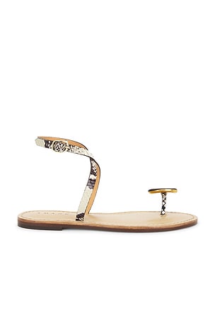 Bottega Veneta Flash Buckle Sandals in Black | FWRD