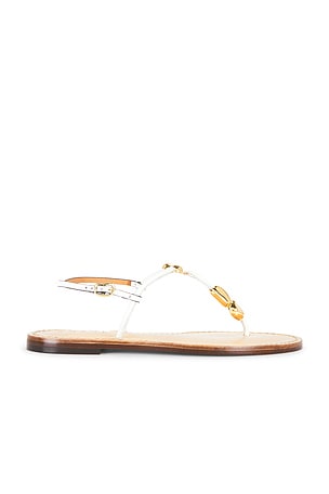 Amanu The Nairobi Sandal in Beige