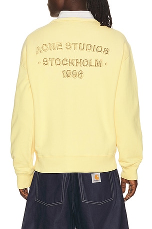 Acne Studios Fema Sunkissed Sweater in Yellow