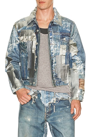 Acne Studios Ovice Tape Jacket in Blue