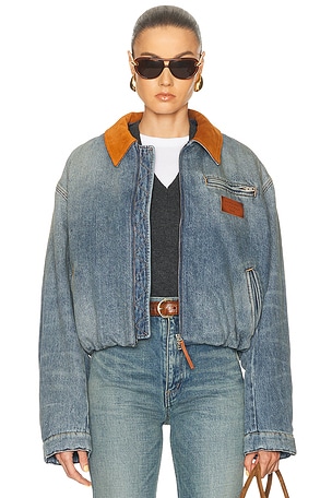 Acne Studios Okra Jacket in Blue
