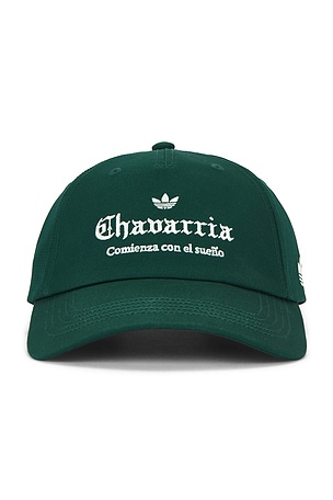 adidas Originals x Willy Chavarria Logo Hat in Green