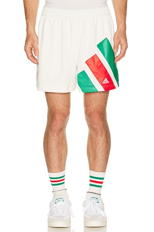 adidas Originals x Brain Dead x Disney Football Short in White