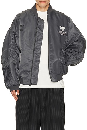 adidas Originals x Willy Chavarria Bomber Jacket in Black