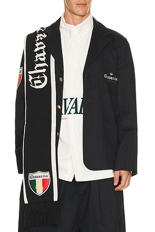 adidas Originals x Willy Chavarria Premium Blazer in Black
