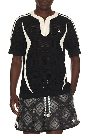 adidas Originals x Clot By Edison Chen Knit Jersey in Black