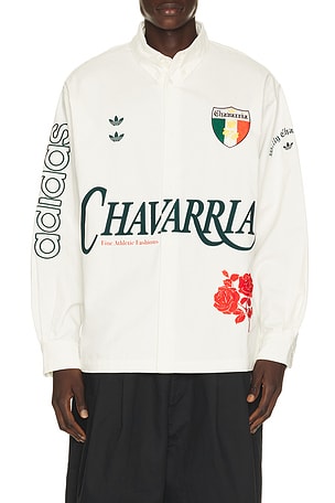 adidas Originals x Willy Chavarria Dress Shirt in White