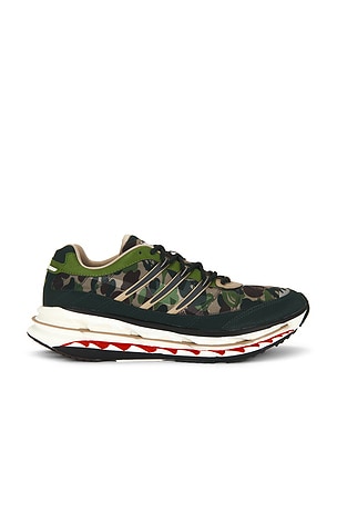 adidas Originals x Bape Hrmy Sneaker in Green