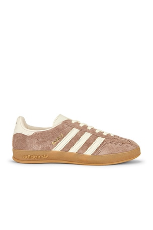 adidas Originals Gazelle Indoor Sneaker in Brown
