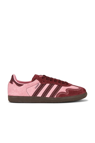 adidas Originals Samba OG Sneaker in Pink,Red
