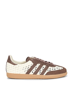 adidas Originals Samba OG Sneaker in Brown,Cream