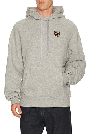 Arrels Barcelona Small Cat x Gary Baseman Hoodie in Grey