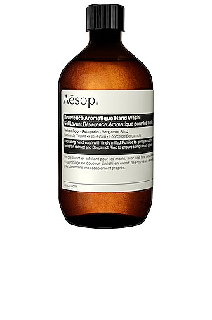 Aesop Reverence Aromatique Hand Wash 500ml Refill with Screw Cap in Beauty: NA