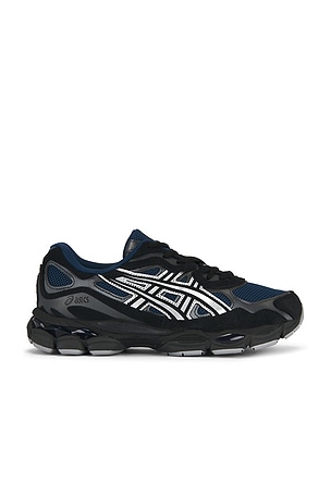 Asics Gel-NYC in Navy,Metallic Silver