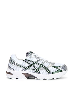 Asics Gel-1130 in White,Dark Green