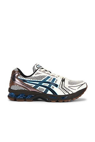 Asics Gel-Kayano 14 in White,Brown