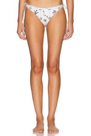 Agua by Agua Bendita Ocaso Bikini Bottom in Ivory