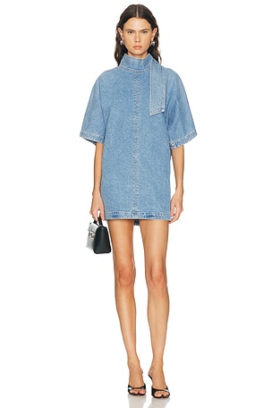 AGOLDE Kembra Dress in Blue