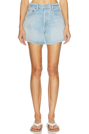 AGOLDE Leith Short in Blue