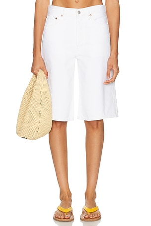 AGOLDE Ramona Short in Ivory
