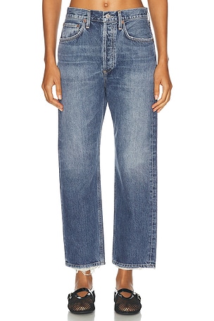 AGOLDE 90's Crop in Denim-Light