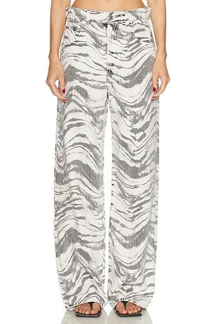 AGOLDE Lyonne Jeans in Light Grey