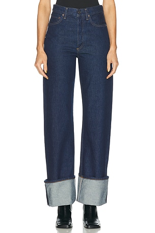 AGOLDE Big Cuff Jean in Blue