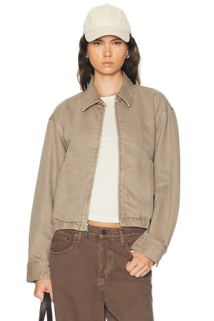 AGOLDE Nile Jacket in Beige