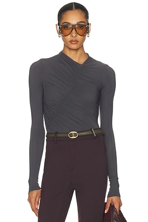 AGOLDE Lupin Bodysuit in Brown