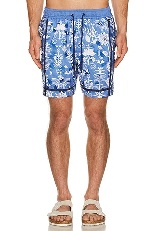 Agua Bendita Fredie Trunks in Blue
