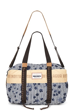 Agua Bendita Duffle Bag in Navy
