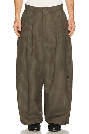 Art Community Japanese Wool Triptych Trouser in Grey