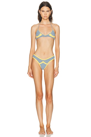 Akoia Swim Sarifa Bikini Set in Baby Blue