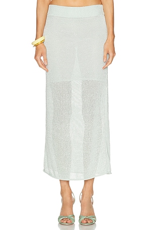 A.L.C. Loren Skirt in Baby Blue