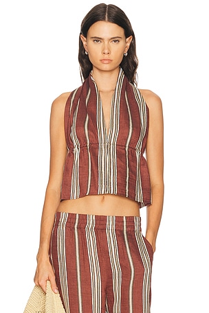 A.L.C. Kaia Top in Brown