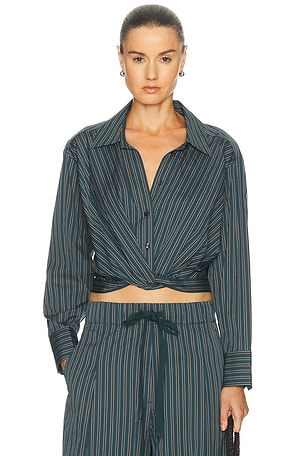 A.L.C. Leo Top in Blue