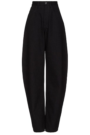 ALAÏA Round Leg in Black