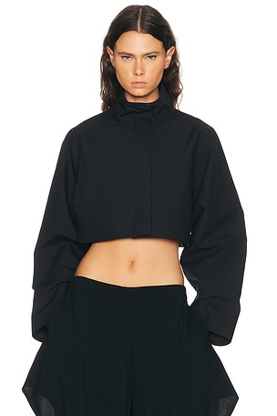 ALAÏA ALAΪA Cropped Jacket in Black