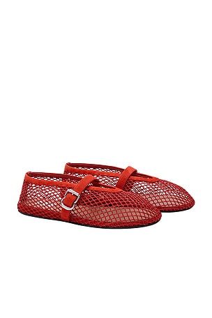 ALAÏA Ballet Flat in Orange