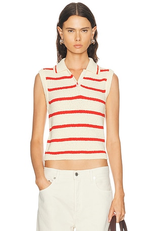 Altuzarra Elmer Top in Ivory