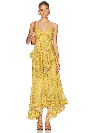 Alexis Sidi Dress in Yellow