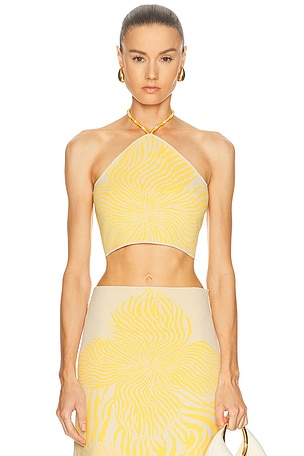 Alexis Gala Top in Yellow