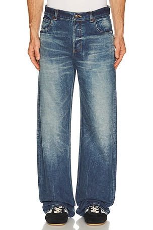 McQueen Relaxed Jean in Blue