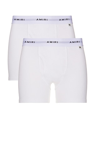 Amiri Brief Boxer 2-Pack in White