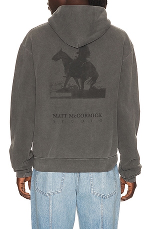 Austin Post x Matt McCormick Among The Low Light Pullover Hoodie in Black