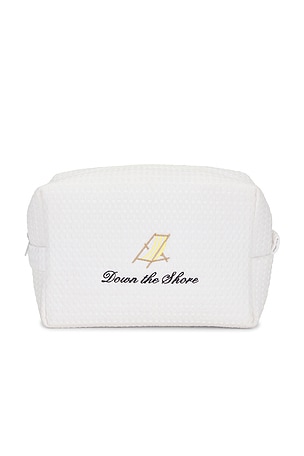 Abbode Down The Shore Waffle Pouch in White