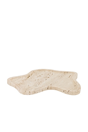 Anastasio Home The Flo Tray in Beige